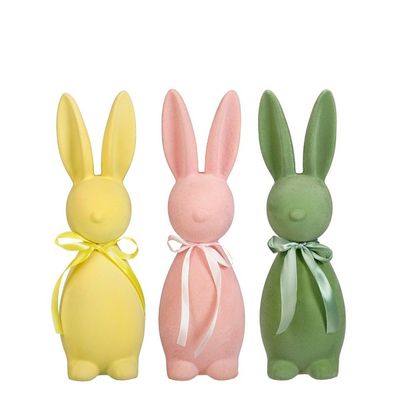 Decoration lapin - l8,5xb9,5xh30cm