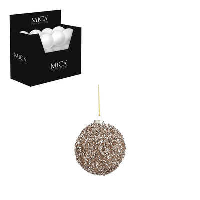 Bal onbreekbaar champagne d8cm