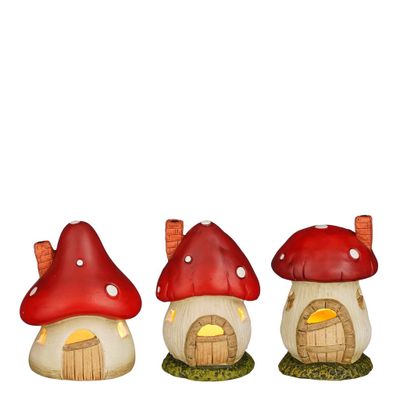 Champignon maison - l9,5xb7,5xh11,5