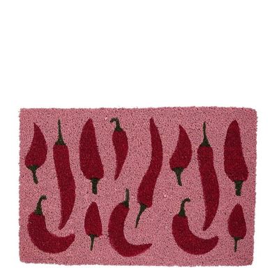 Paillasson poivre rouge - l60xb40xh1,5cm