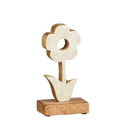 Decoration fleur fsc 100% - l10xb5,5xh20cm