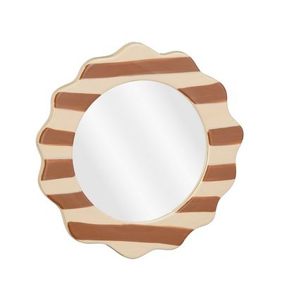 Spiegel bruin - h1,5xd25cm