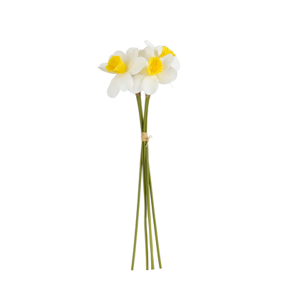 Narcisse botte blanc - l40cm
