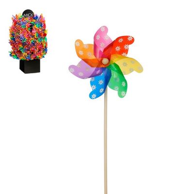 Tuinsteker decoratie windmolen - h61xd24cm