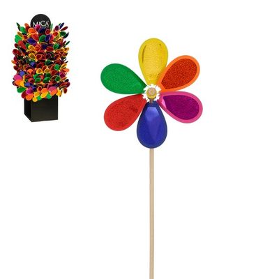 Tuinsteker decoratie windmolen - h61xd22cm