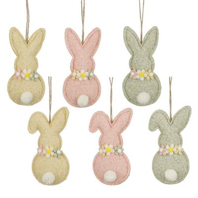 Ornement lapin - l14xb6,5xh2cm