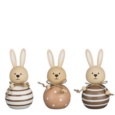 Decoration lapin - h11xd5,5cm