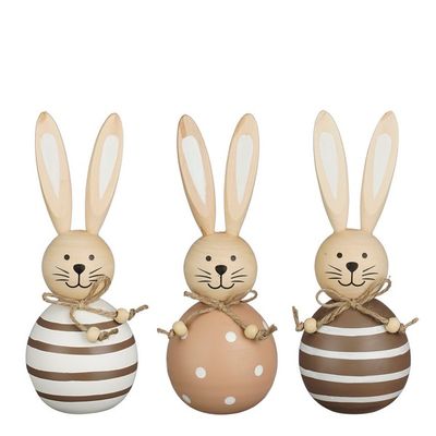 Decoration lapin - h17xd6cm