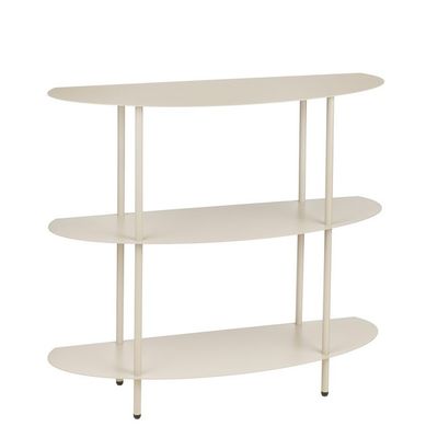 Rek off white - l90xb28xh81cm