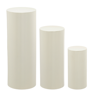 Lux planttafel off white - h40xd20cm