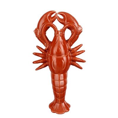 Decoratie kreeft rood - l27,5xb14,5xh4,5cm