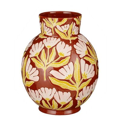 Nuri vase violet h30xd24