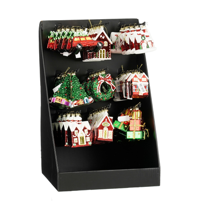 Ornament christmas rood groen wit
