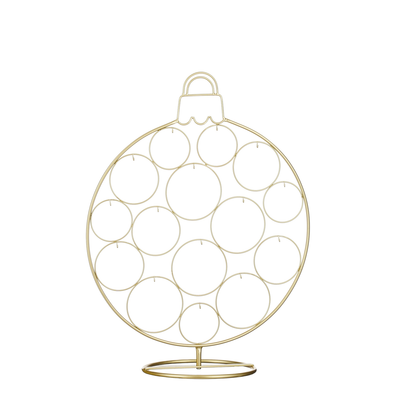 Ornament houder bal goud l59xb29xh76cm