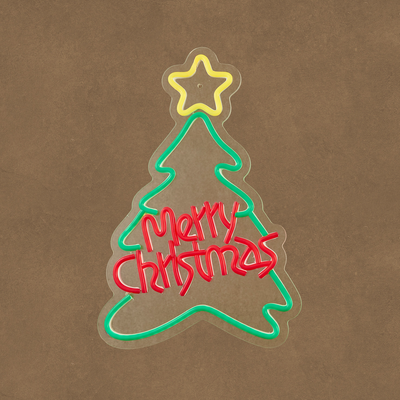 Neon light boom merry x-mas multico.100l