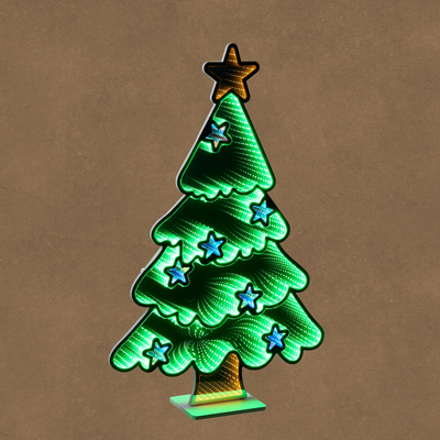Kerstboom multicolour 517l h90cm