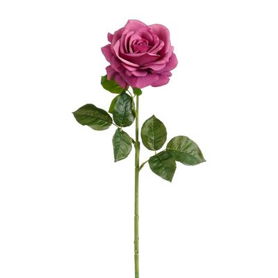 Rose mauve real touch l65cm