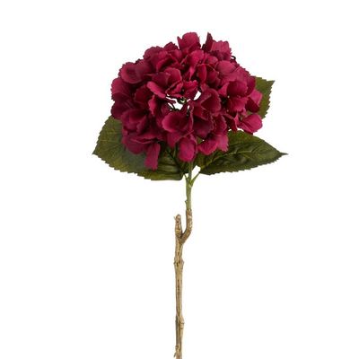 Hortensia violet real touch l63cm
