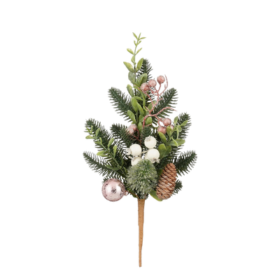  rosalie branche rose l35xb15xh7cm