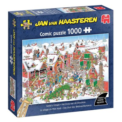 Puzzle santa's village