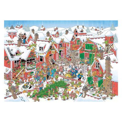 Puzzel santa's village