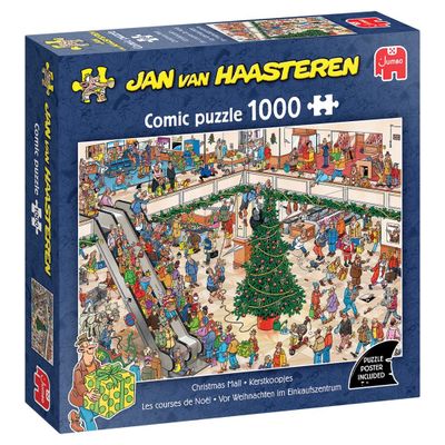 Puzzle christmas mall