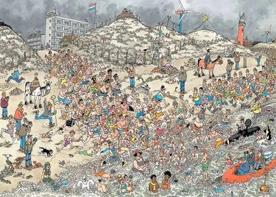 Puzzel new years dip