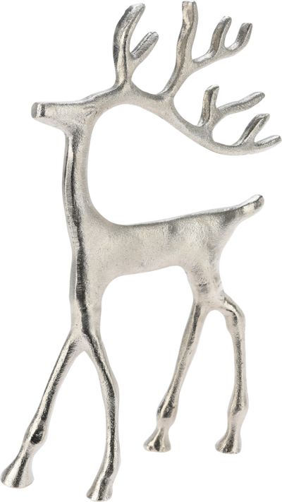 Rendier nikkel 20x31cm