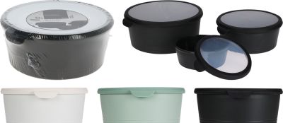 Set de 3boîtes à provision
