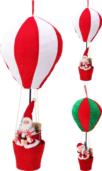 Ballon met kerstman