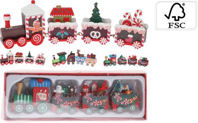 Train en bois 20cm