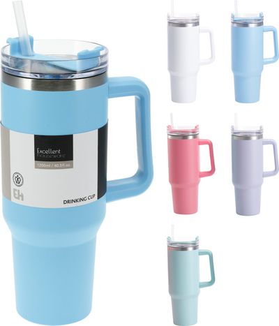 Drinkbeker rvs 1200ml