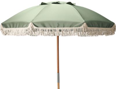 Parasol houtstok groen