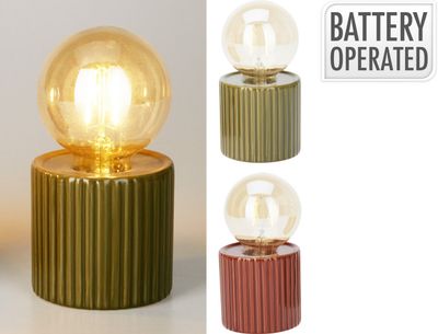 Tafellamp 17cm keramiek 