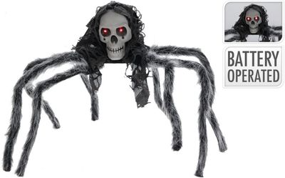 Spin met buigbare poten en led