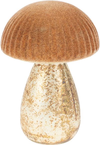 Champignon 13cm verre rouille