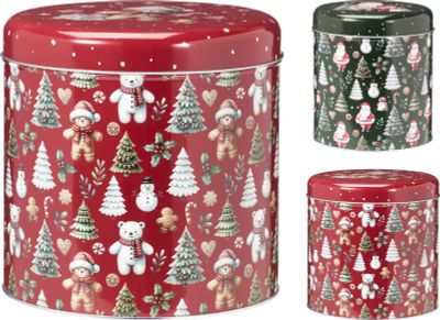 Voorraadblik set van 2 stuks