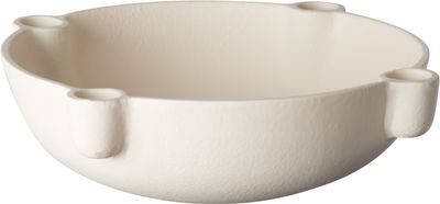Theelichthouder 24cm wit