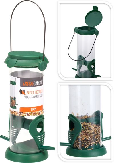 Vogelvoerhouder voor zaadjes