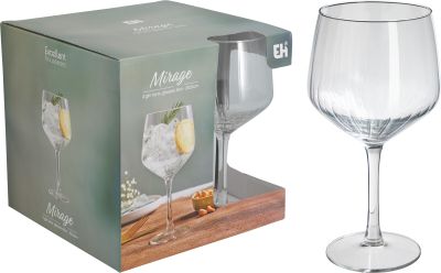Gin tonic glas set van 4