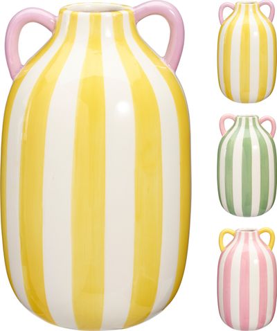 Vase  a rayures 