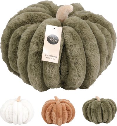 Coussin citrouille 24x20cm 