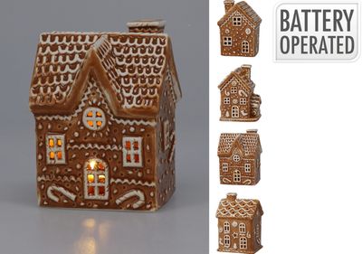 Maison en gingembre led 12cm