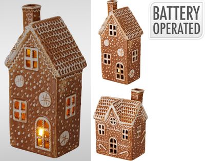 Gingerbread huis led 20cm