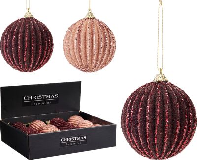 Kerstbal 8cm