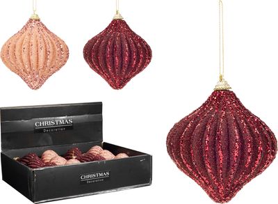 Kerstbal ui 10cm