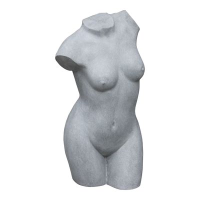 Statuette femme gris 57cm