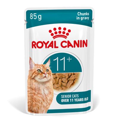 Nourriture humide pour chats fhn ageing 11+ in gravy 85g