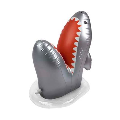 Kids inflatable games sproeier haai