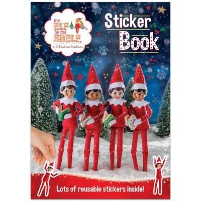 Sticker book elf on the shelf